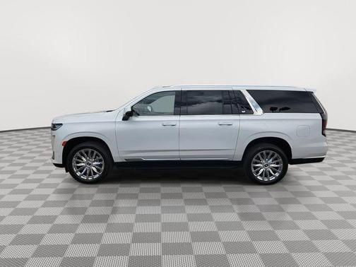 Crystal White Tricoat 2024 Cadillac Escalade ESV Premium Luxury