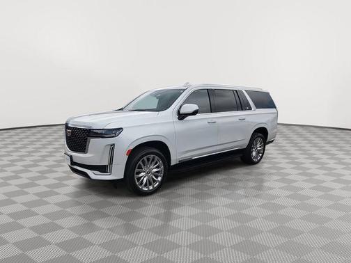 Crystal White Tricoat 2024 Cadillac Escalade ESV Premium Luxury