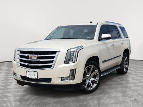 White Diamond Tricoat 2015 Cadillac Escalade Luxury