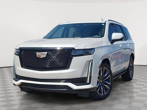 Crystal White Tricoat 2022 Cadillac Escalade Sport Platinum