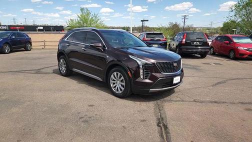 Garnet Metallic 2021 Cadillac XT4 Premium Luxury