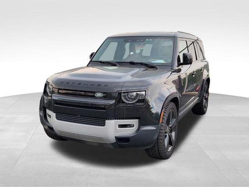 Santorini Black Metallic 2023 Land Rover Defender 130 SE