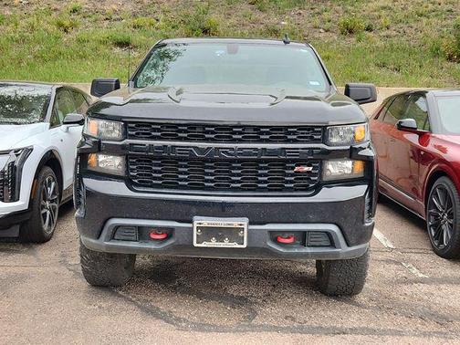 Black 2021 Chevrolet Silverado 1500 Custom Trail Boss