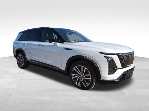 Vibrant White Tricoat 2026 Cadillac VISTIQ Sport