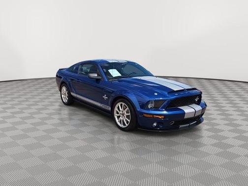 Blue 2008 Ford Shelby GT500 Base