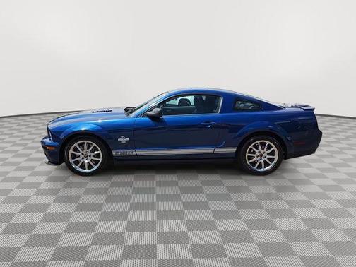 Blue 2008 Ford Shelby GT500 Base