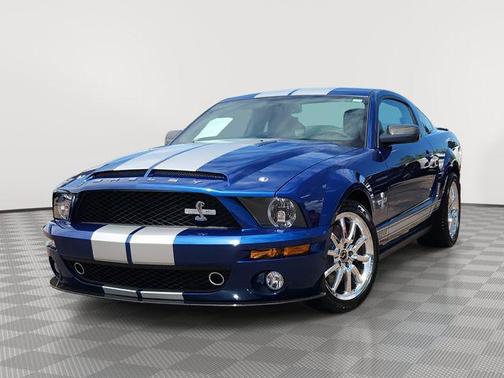 Blue 2008 Ford Shelby GT500 Base