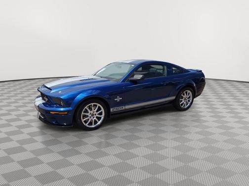 Blue 2008 Ford Shelby GT500 Base