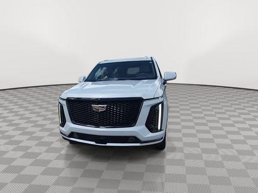 Crystal White Tricoat 2025 Cadillac Escalade ESV Sport Platinum