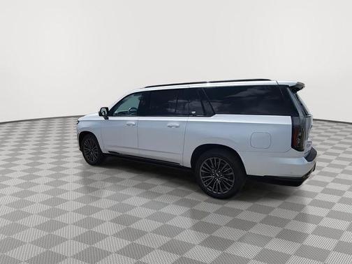 Crystal White Tricoat 2025 Cadillac Escalade ESV Sport Platinum