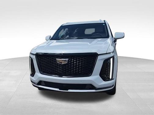 Crystal White Tricoat 2025 Cadillac Escalade ESV Sport Platinum