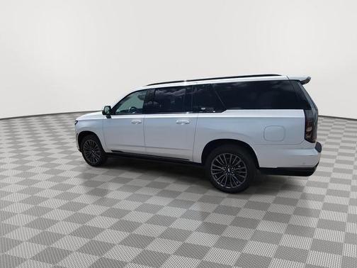 Crystal White Tricoat 2025 Cadillac Escalade ESV Sport Platinum