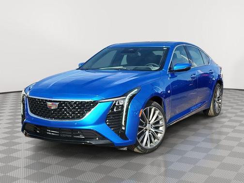 Coastal Blue Metallic 2026 Cadillac CT5 Premium Luxury