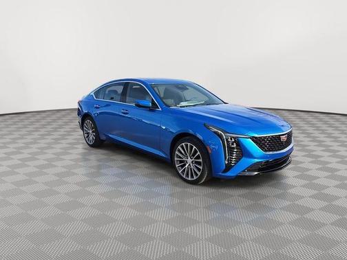 Coastal Blue Metallic 2026 Cadillac CT5 Premium Luxury