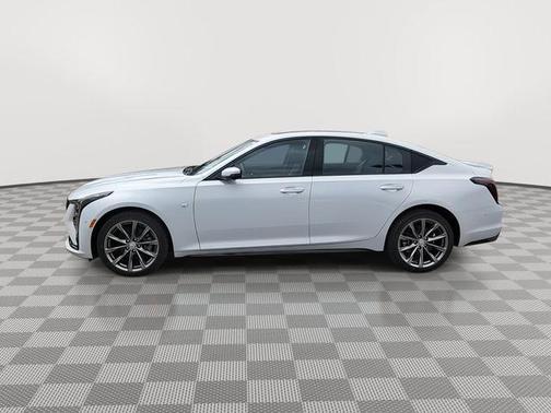 Vibrant White Tricoat 2026 Cadillac CT5 Sport