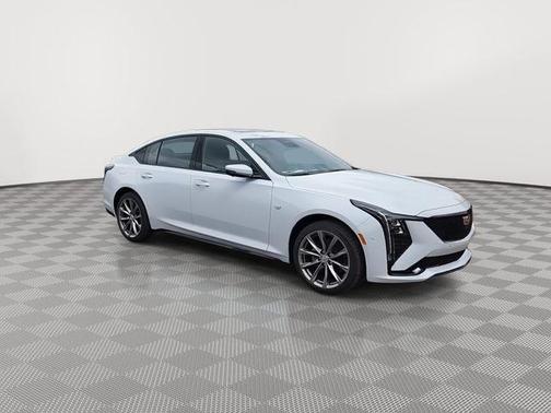 Vibrant White Tricoat 2026 Cadillac CT5 Sport
