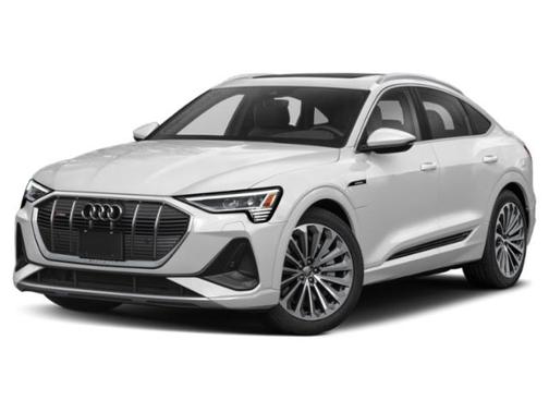 Glacier White Metallic 2022 Audi e-tron Sportback S line Premium Plus