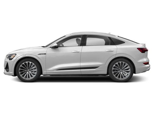 Glacier White Metallic 2022 Audi e-tron Sportback S line Premium Plus
