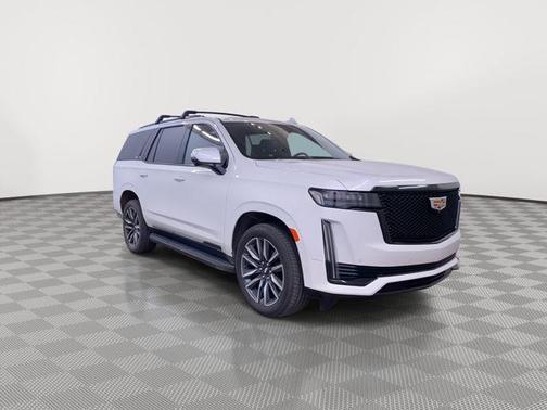 Crystal White Tricoat 2021 Cadillac Escalade Sport