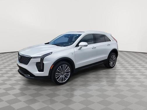 Crystal White Tricoat 2024 Cadillac XT4 Premium Luxury