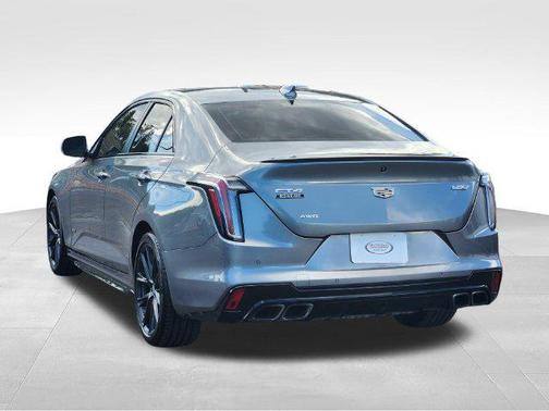 Satin Steel Metallic 2021 Cadillac CT4 V-Series
