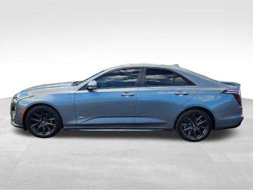 Satin Steel Metallic 2021 Cadillac CT4 V-Series