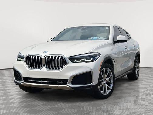 Mineral White Metallic 2023 BMW X6 xDrive40i