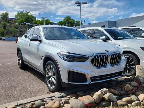 Mineral White Metallic 2023 BMW X6 xDrive40i