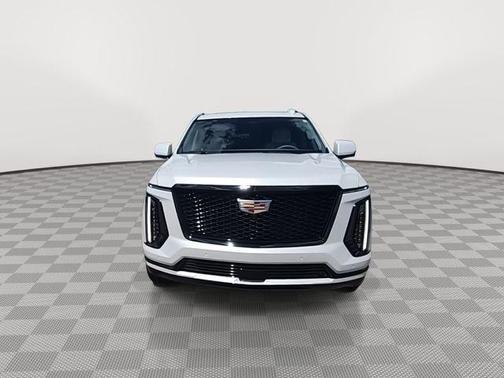Crystal White Tricoat 2025 Cadillac Escalade ESV Sport Platinum