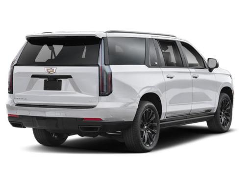 Crystal White Tricoat 2025 Cadillac Escalade ESV Sport Platinum
