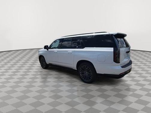 Crystal White Tricoat 2025 Cadillac Escalade ESV Sport Platinum
