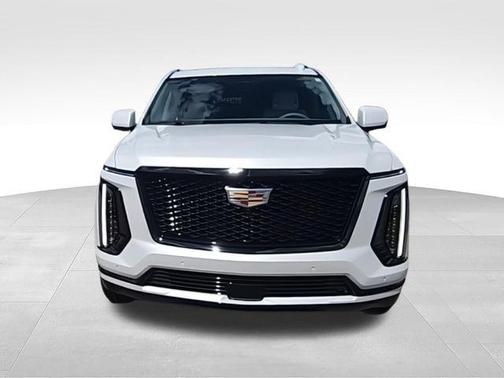 Crystal White Tricoat 2025 Cadillac Escalade ESV Sport Platinum