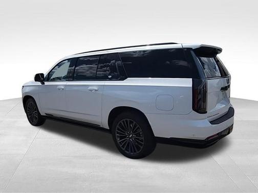 Crystal White Tricoat 2025 Cadillac Escalade ESV Sport Platinum