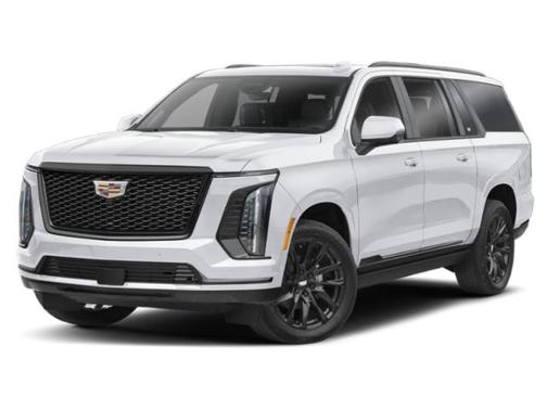 Crystal White Tricoat 2025 Cadillac Escalade ESV Sport Platinum