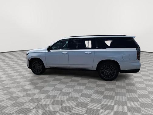 Crystal White Tricoat 2025 Cadillac Escalade ESV Sport Platinum