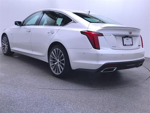 Crystal White Tricoat 2021 Cadillac CT5 Premium Luxury RWD