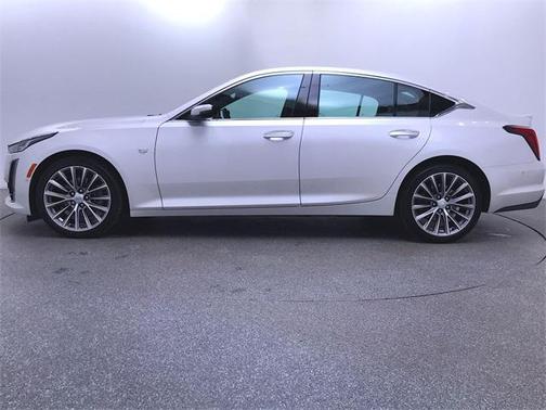Crystal White Tricoat 2021 Cadillac CT5 Premium Luxury RWD
