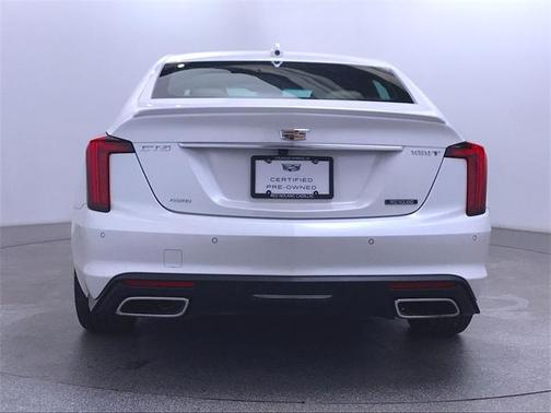 Crystal White Tricoat 2021 Cadillac CT5 Premium Luxury RWD