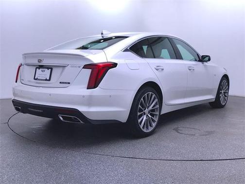 Crystal White Tricoat 2021 Cadillac CT5 Premium Luxury RWD