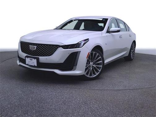 Crystal White Tricoat 2021 Cadillac CT5 Premium Luxury RWD