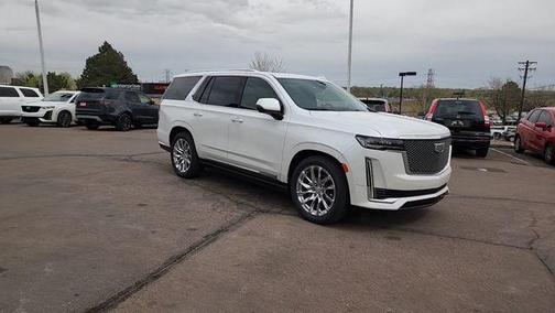 Crystal White Tricoat 2023 Cadillac Escalade Premium Luxury