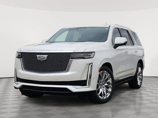 Crystal White Tricoat 2023 Cadillac Escalade Premium Luxury