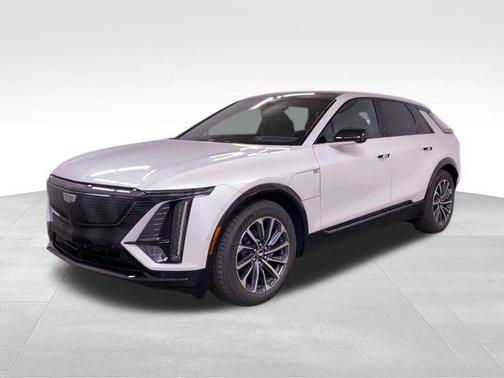 Crystal White Tricoat 2025 Cadillac LYRIQ Sport