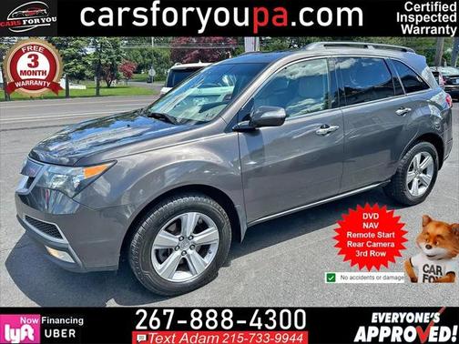 2012 Acura MDX 3.7L Technology