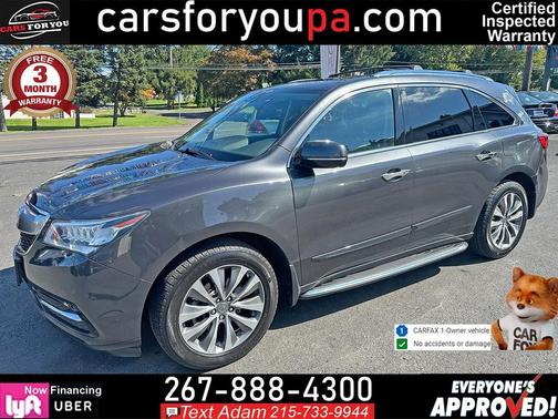 2016 Acura MDX 3.5L AcuraWatch Plus Package