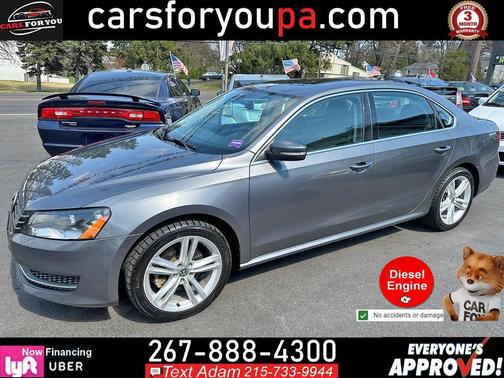 2014 Volkswagen Passat 2.0L TDI DSG SE w/Sunroof