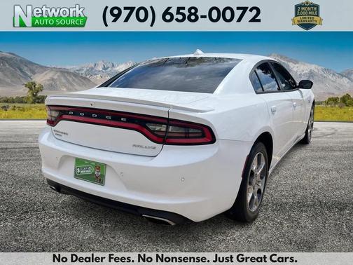 Bright White Clearcoat 2015 Dodge Charger SXT