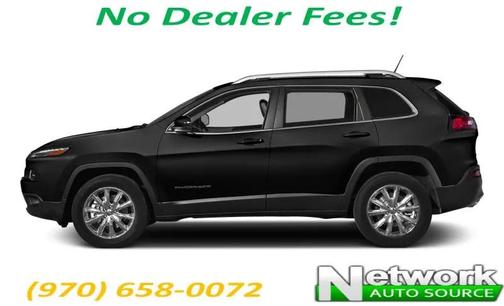 Diamond Black Crystal Pearlcoat 2018 Jeep Cherokee Limited