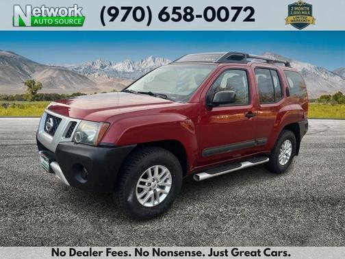 Red 2014 Nissan Xterra X SUV