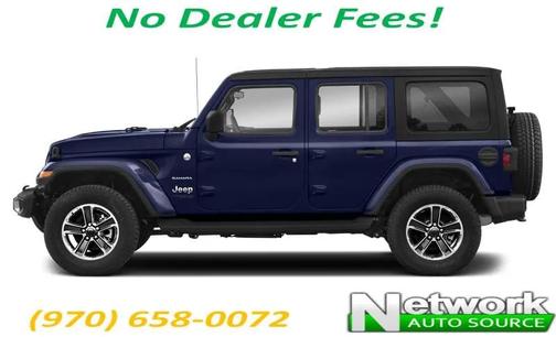 Ocean Blue Metallic Clearcoat 2019 Jeep Wrangler Unlimited Sahara